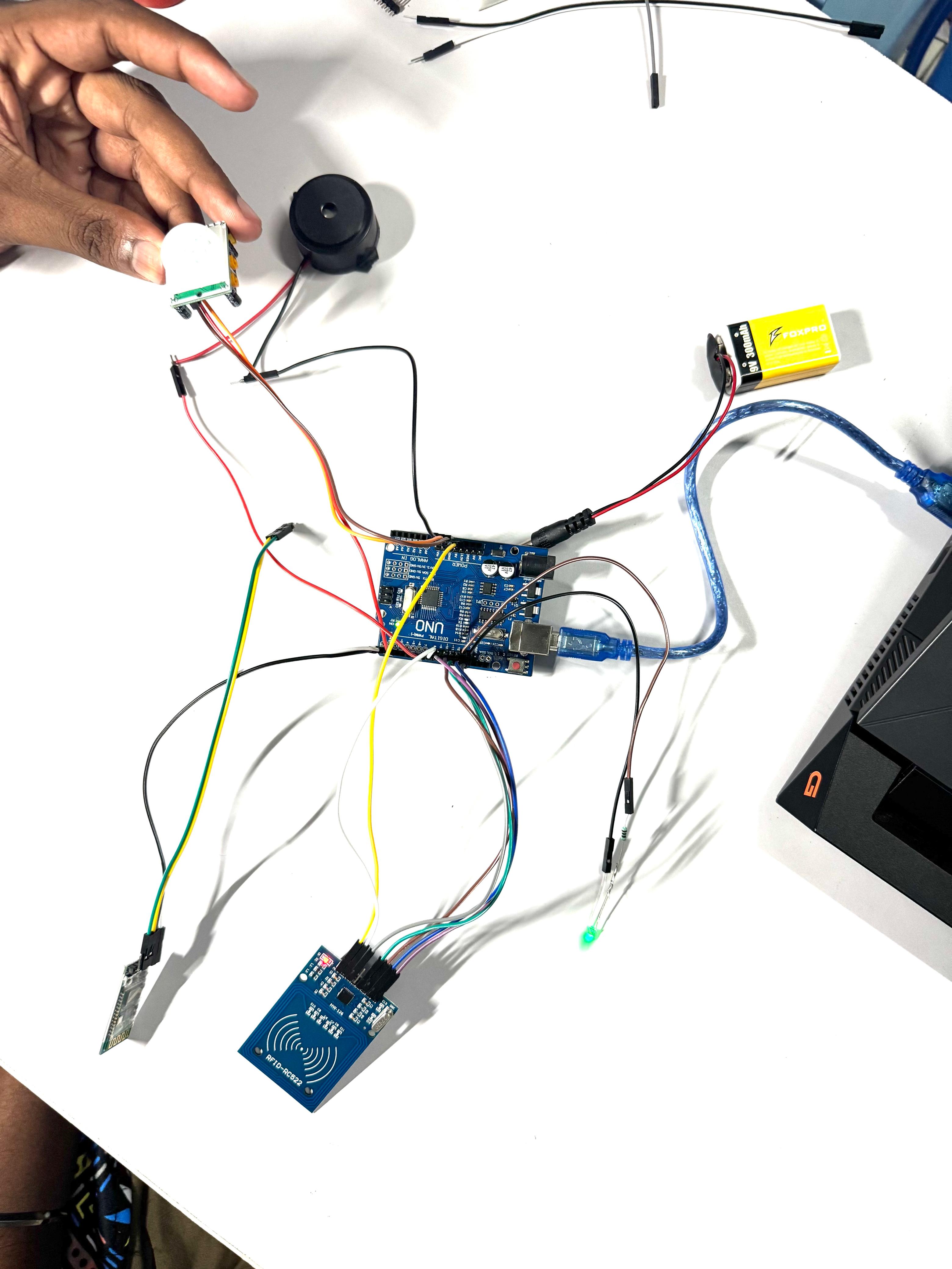Burglar alarm Arduino